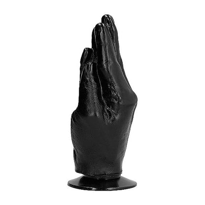 Dildo fisting 21 cm di All Black, immagine 3