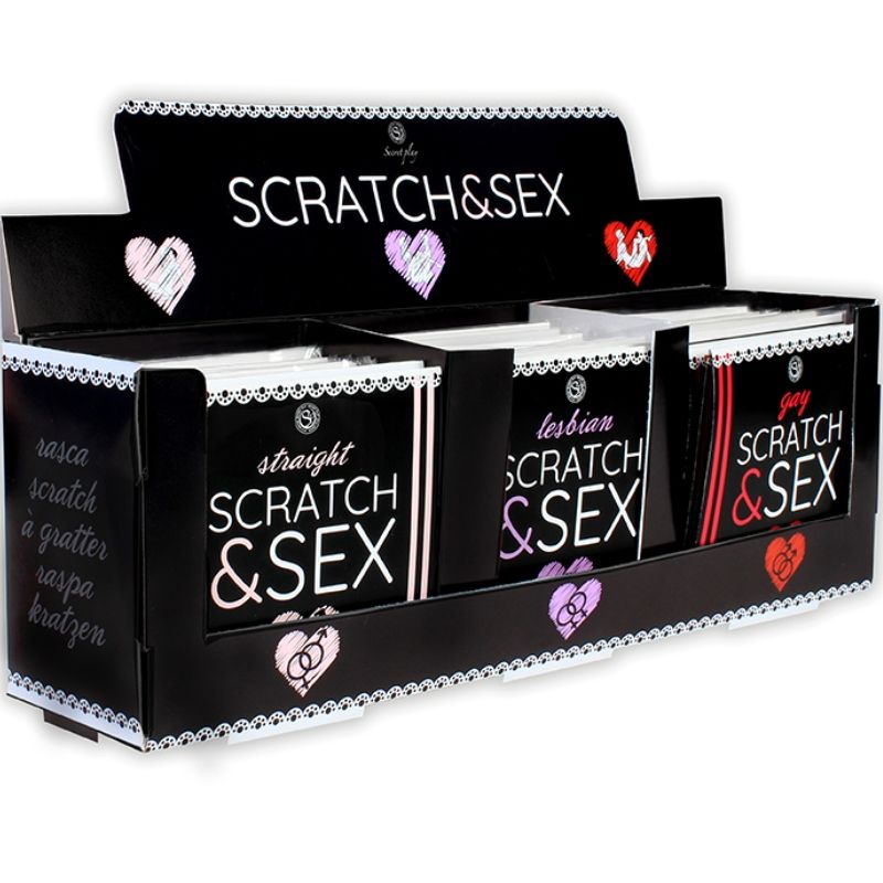 Completo intimo display e posture Scratch e sesso di Secretplay