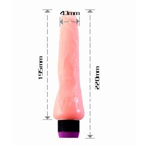 Vibratore realistico 19.5 cm di Baile, immagine 3