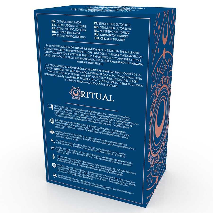 Vibratore shushu 2.0 acqua Clitorale di nuova generazione di Rithual, immagine 11