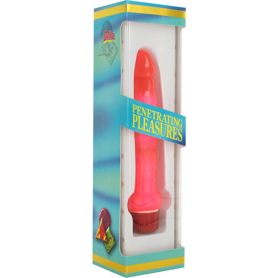 Vibratore anale jelly rosa sottile di Seven Creations, immagine 2