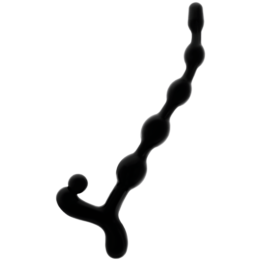 Sfere anal 22 cm nero di Addicted Toys, immagine 2