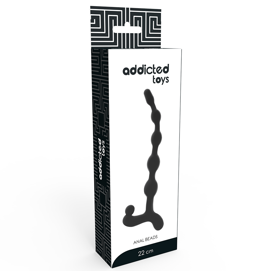 Sfere anal 22 cm nero di Addicted Toys, immagine 5