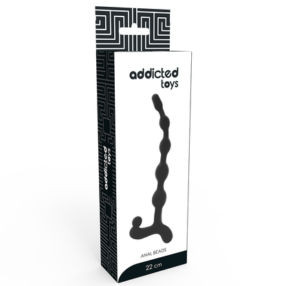 Sfere anal 22 cm nero di Addicted Toys, immagine 5