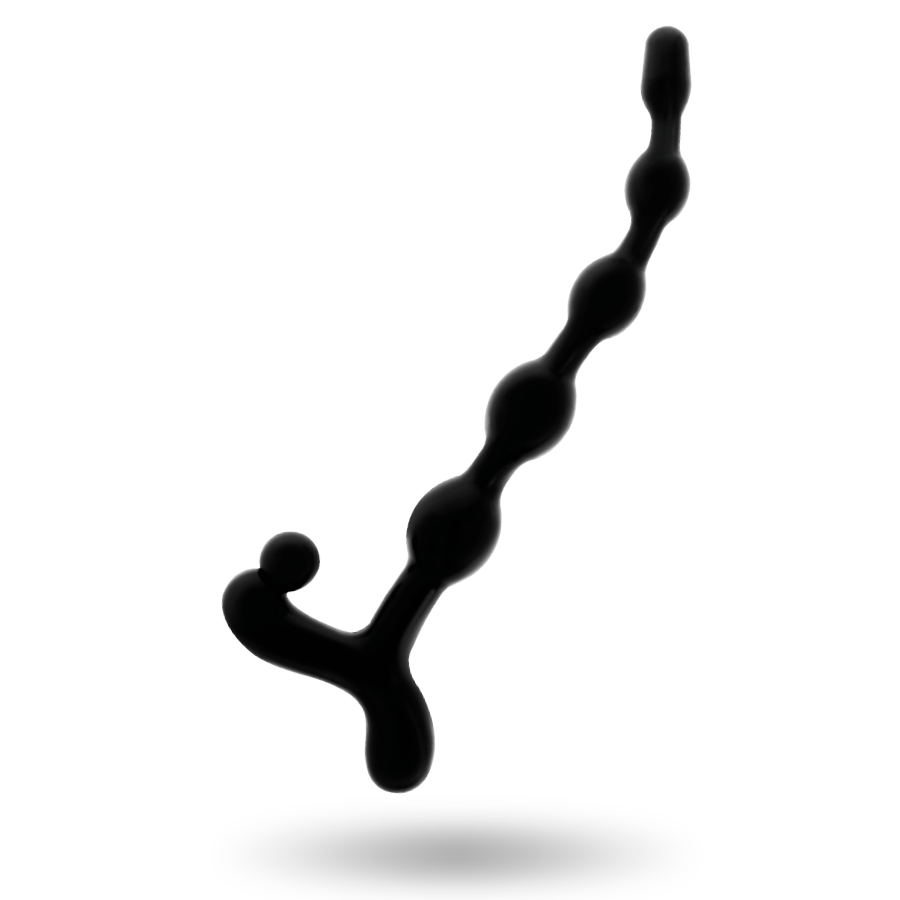 Sfere anal 22 cm nero di Addicted Toys, immagine 3