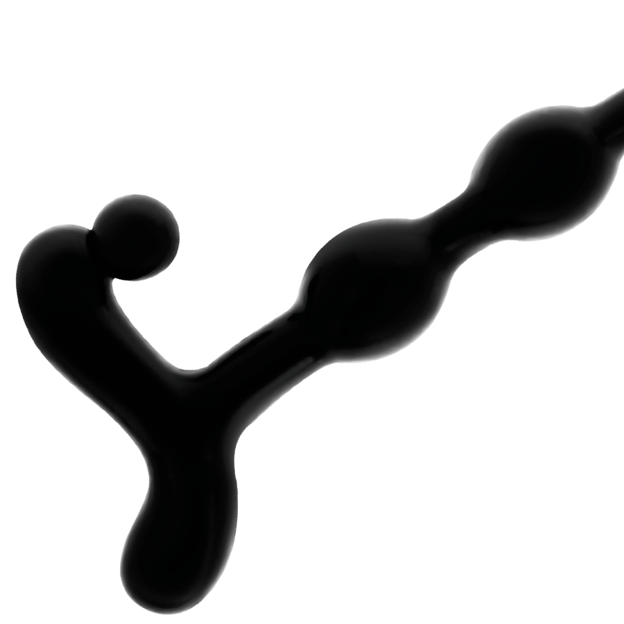 Sfere anal 22 cm nero di Addicted Toys, immagine 4