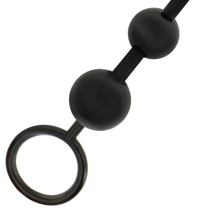 Sex toy anale perline 29 cm nero di Addicted Toys, immagine 3