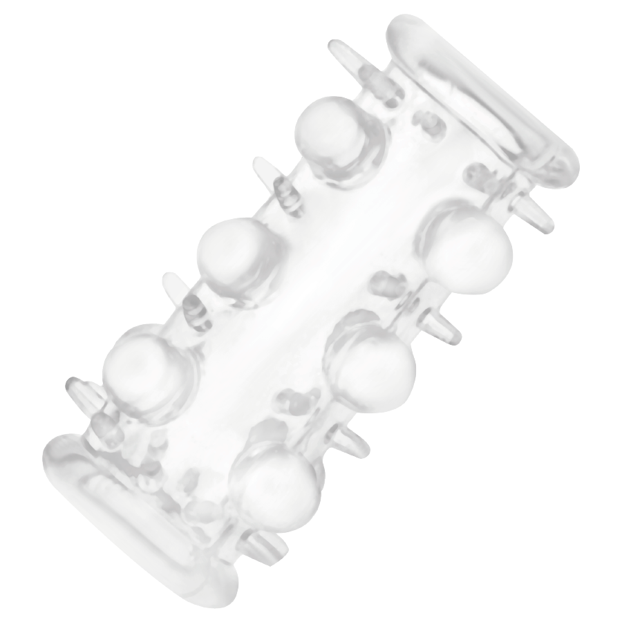 Manicotto per pene trasparente di Addicted Toys, immagine 3