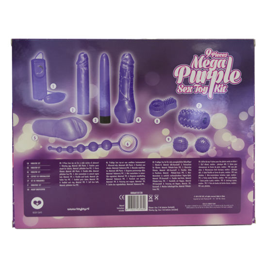 Solo per te mega kit giocattoli sessuali viola di Toyjoy, immagine 3