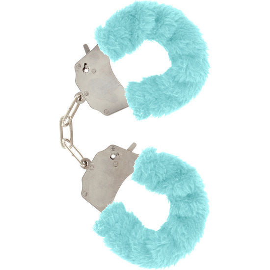 Polsini Furry fun bondage blu di Toyjoy, immagine 2