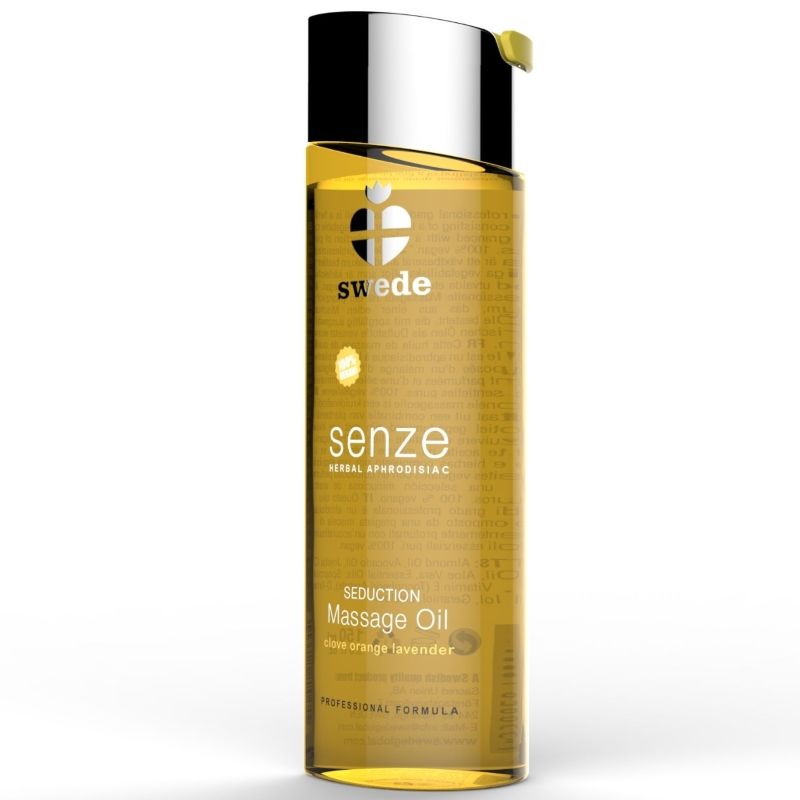 Olio da massaggio Aphrodisiaco alle erbe Svedesi seduzione 150 ml di Swede
