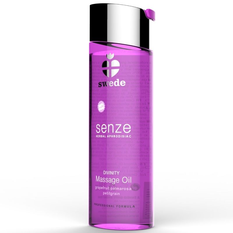 Olio da massaggio Aphrodisiaco alle erbe Divinity 150 ml di Swede
