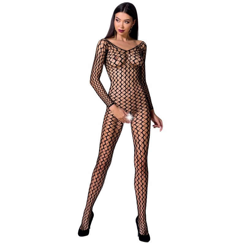 Bodystocking nero taglia unica di Passion