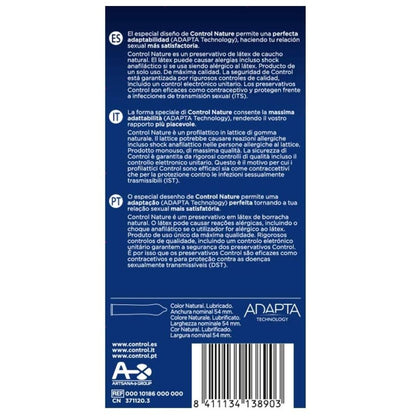 Preservativi adapta nature 12 unità di Control, immagine 2