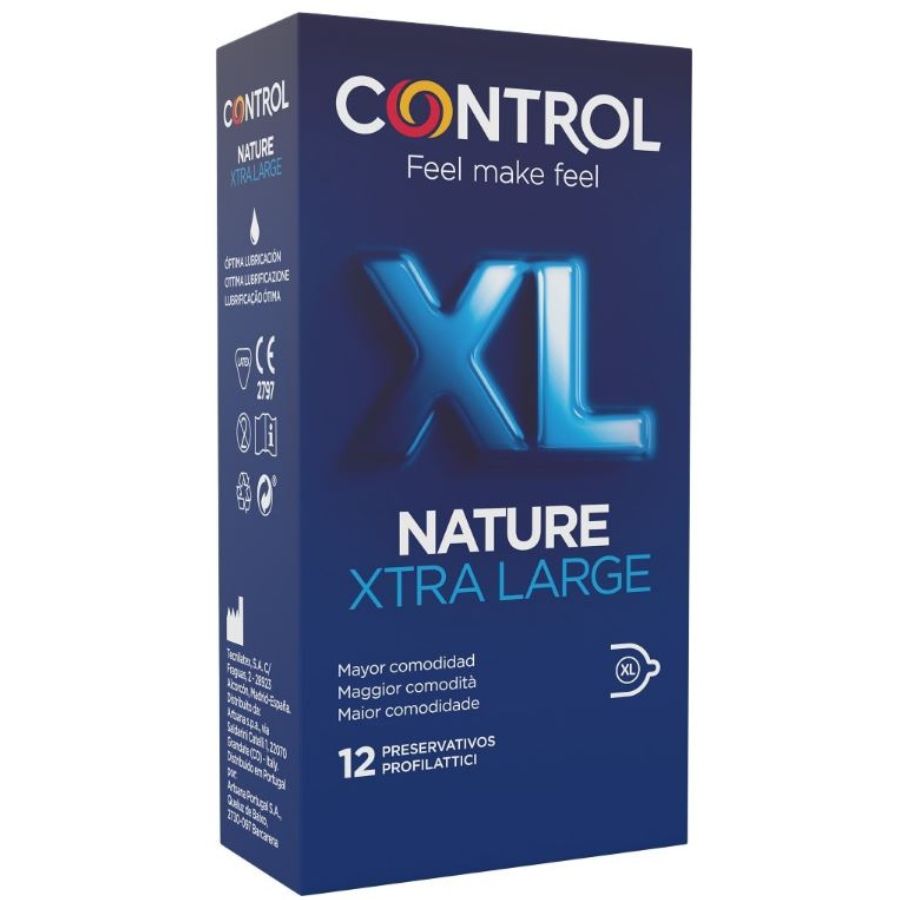 Preservativi adapta nature XL 12 Units di Control