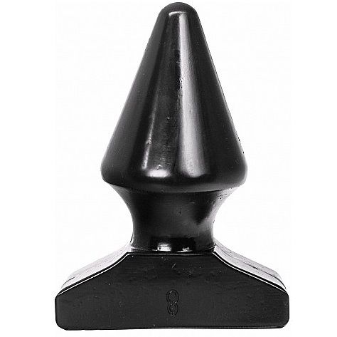 Plug anale 17 cm di All Black, immagine 2