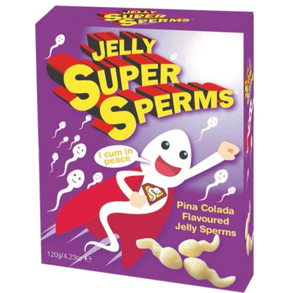 Crema intima jelly super Sperm Gommies forma sperma 120 gr di Spencer & Fleetwood, immagine 3