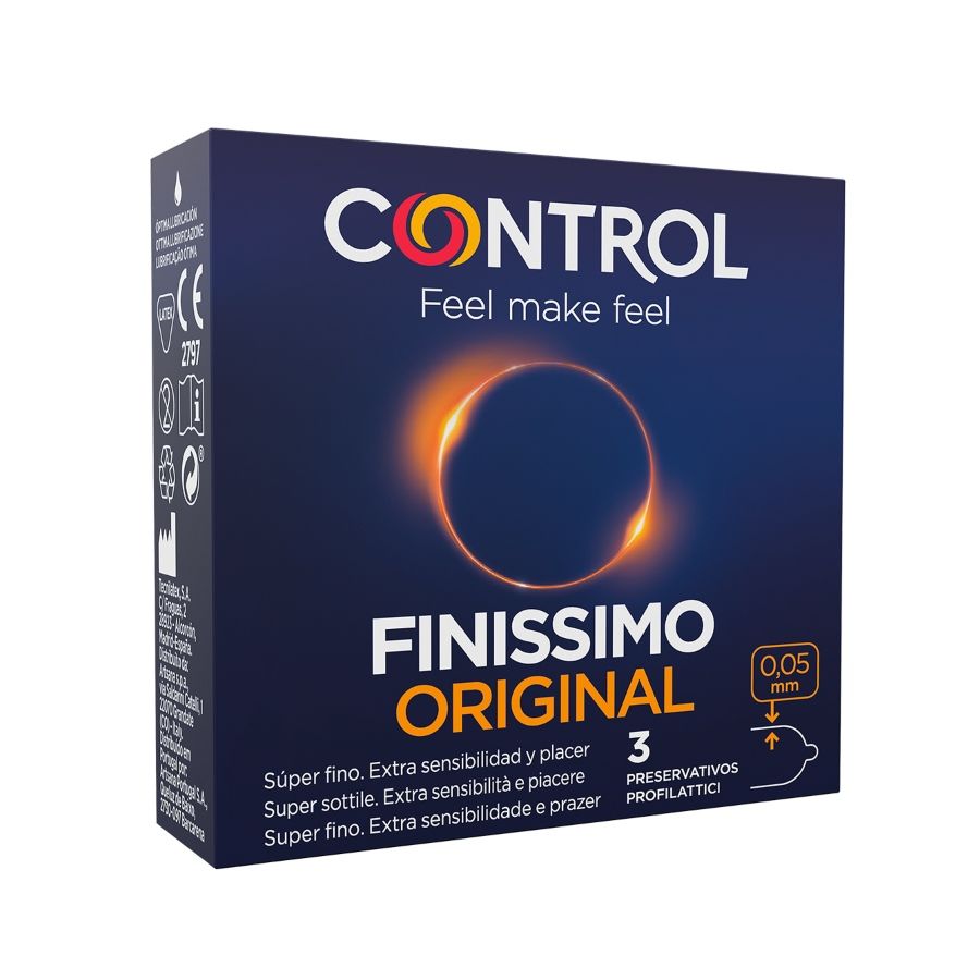 Preservativi Finissimo 3 unità di Control