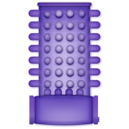 Copertura per pene vibratore lilla anello di Casual Love, immagine 4