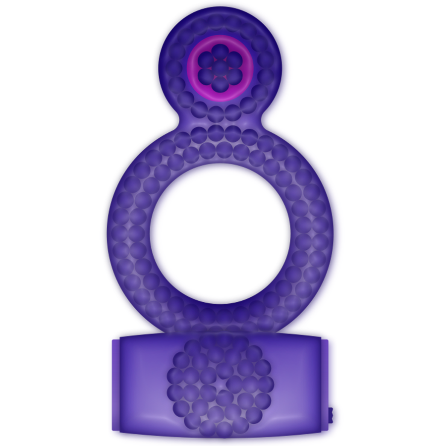 Anello double pleasure lilla di Casual Love, immagine 2