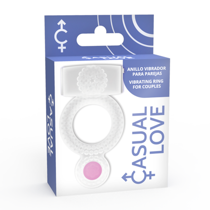 Anello doppio piacere trasparente di Casual Love, immagine 4