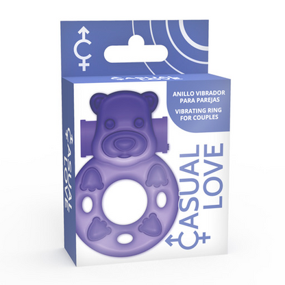 Anello vibratore 26 lilla coniglietto di Casual Love, immagine 3