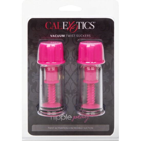 Sex toy Vaccum twist pink nipple suction cup di Calexotics, immagine 2
