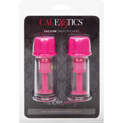 Sex toy Vaccum twist pink nipple suction cup di Calexotics, immagine 2