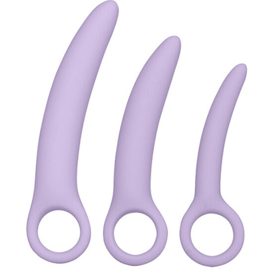 Dr Laura Berman Alena set di 3 Dilatori in silicone di Calexotics