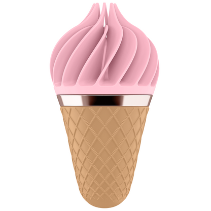 Sex toy sweet Treat Spinnator marrone e rosa di Satisfyer