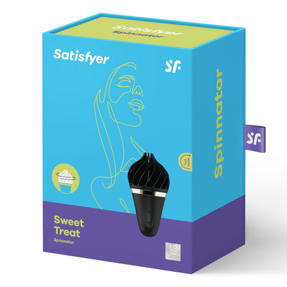Sex toy Spinnator sweet Treat nero di Satisfyer, immagine 5