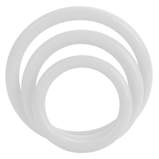 Sex toy Tri-rings si Brillano al buio di Calexotics
