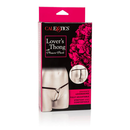 Perizoma con perle Lovers pleasure di Calexotics, immagine 3