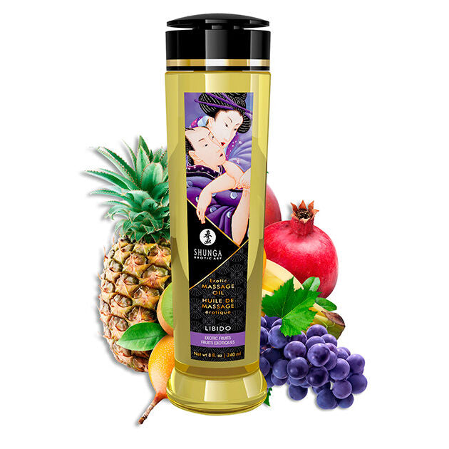 Olio da massaggio erotico libido 240 ml di Shunga