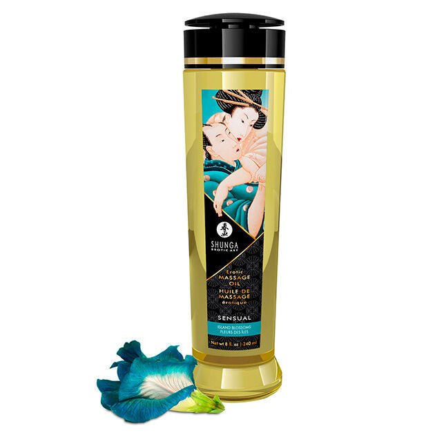 Olio da massaggio erotico sensuale 240 ml di Shunga