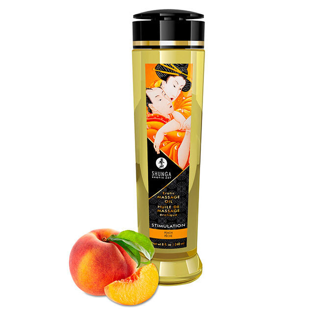 Olio da massaggio erotico stimolante 240 ml di Shunga