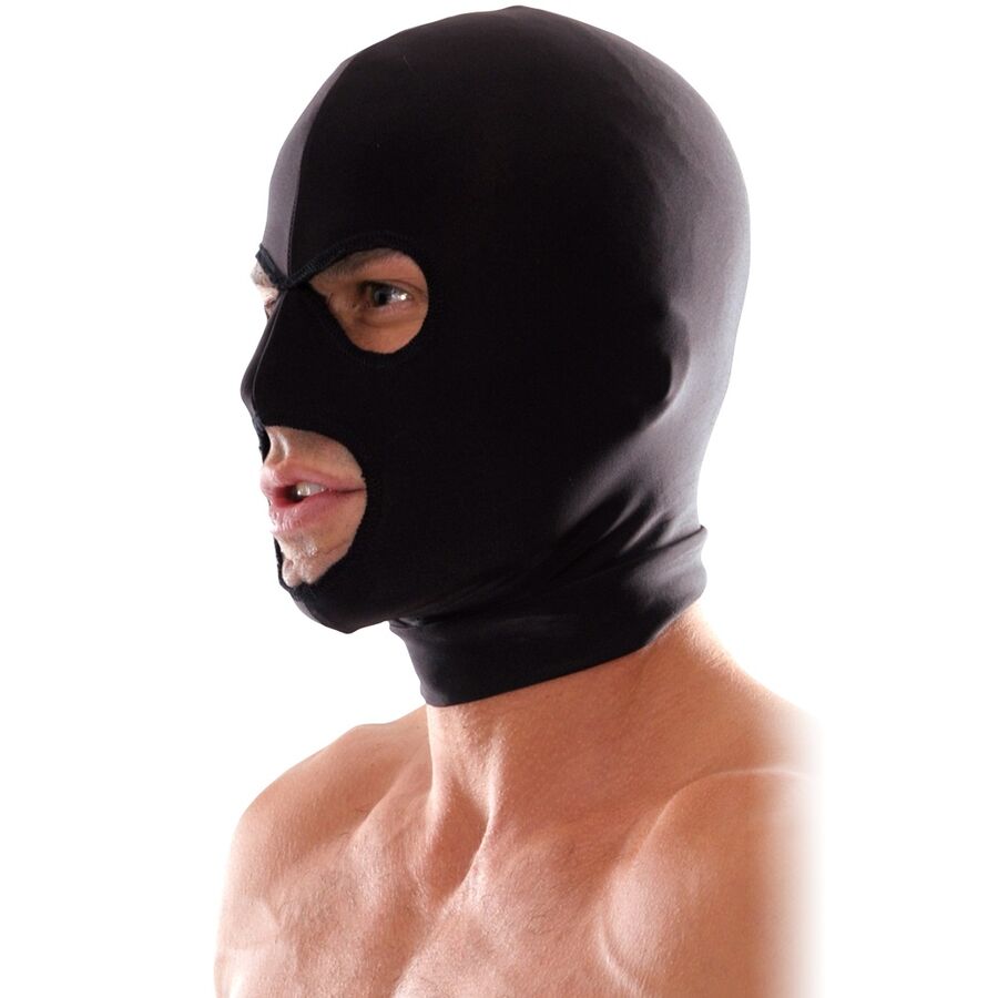 Cappuccio 3 fori in spandex di Fetish Fantasy Series, immagine 2