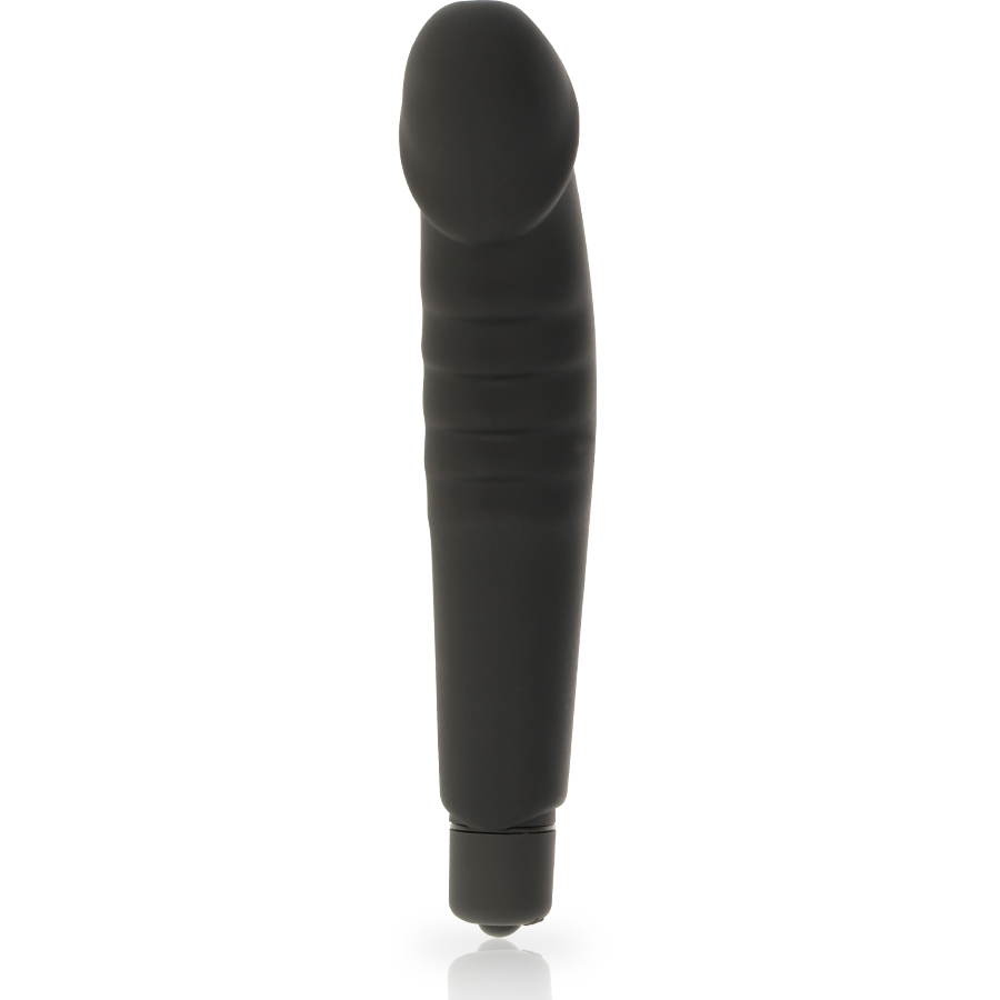 Dildo piacere realistico silicone nero di Dolce Vita, immagine 4