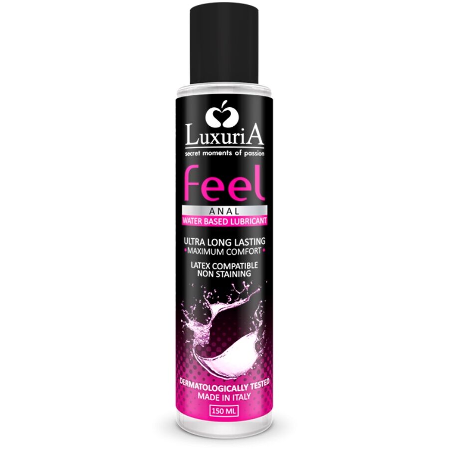 Lubrificante anale a base Luxuria feel acqua 150 ml di Intimateline