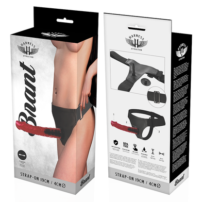 Sex toy Rnes Brant 19 cm Ø 4 cm di Harness Attraction, immagine 7