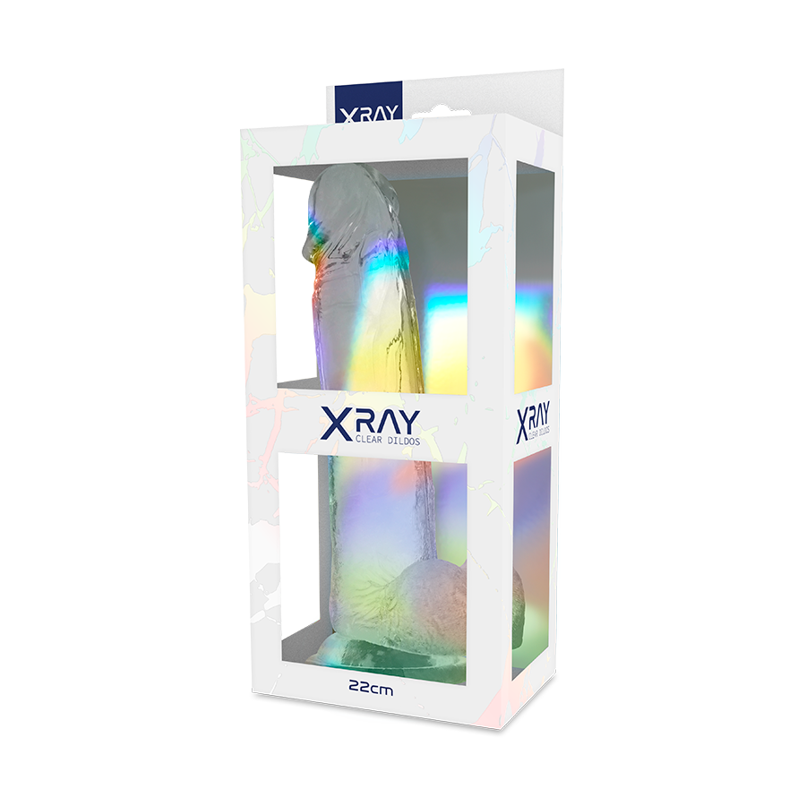 Pene trasparente con sfere 22 cm Ø 4.6 cm di X Ray, immagine 2
