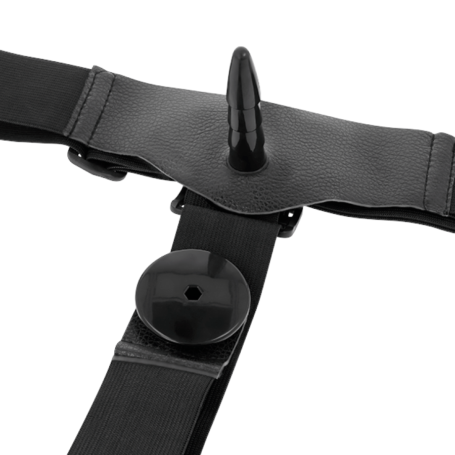 Vibratore Rodney doppia penetrazione 18 cm Ø 3.5 cm di Harness Attraction, immagine 5