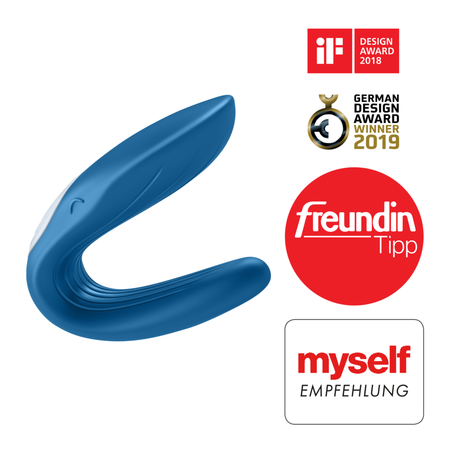 Vibrator stimolante Partner toy Whale entrambi i partner edizione 2020 di Satisfyer, immagine 3
