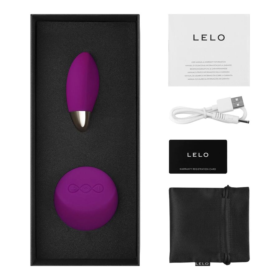Lyla 2 Insignia design edition deep rose Massager uovo di Lelo, immagine 6