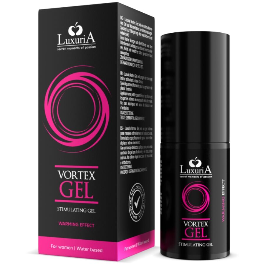 Gel Vortex effetto riscaldante 30 ml di Intimateline Luxuria