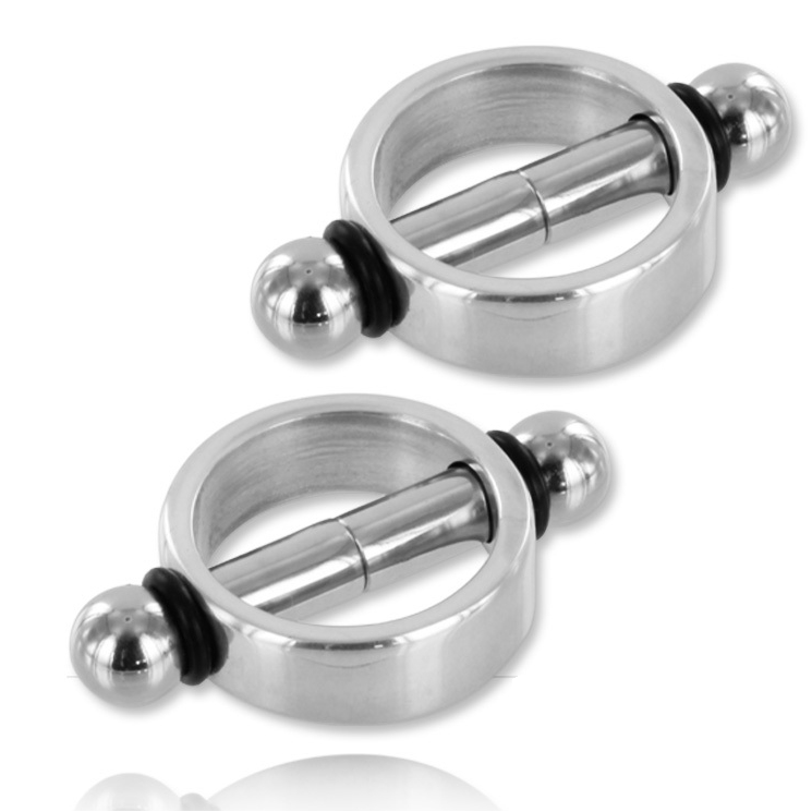 Morsetti per capezzoli magnetici coppia di Metal Hard