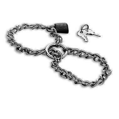 Manette con catena in acciaio inossidabile di Metal Hard