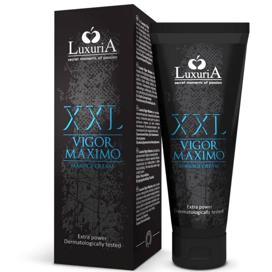 Crema da massaggio XXL Vigor Maximo 75 ml di Intimateline Luxuria