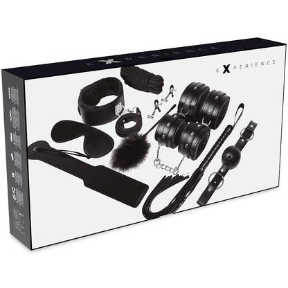 Kit fetish BDSM serie nera di Experience, immagine 2