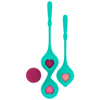 Set i di allenamento pelvico Deva aqua green di Rithual
